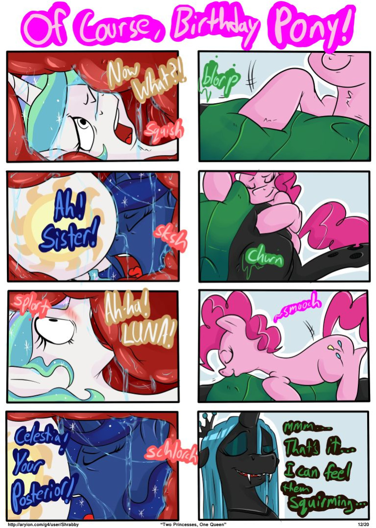[Shrabby] Two Princesses, One Queen (W/ Extras)