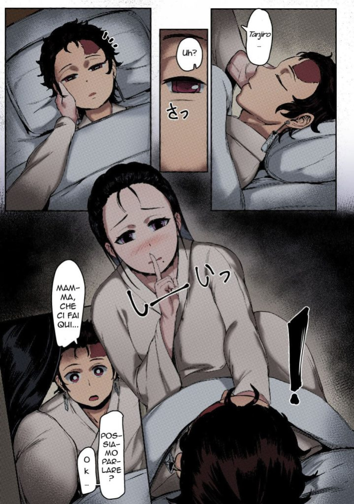 [Tobe] Haha to Watashi (ge) | Un Mondo Senza Demoni (Kimetsu no Yaiba) [Colorized]