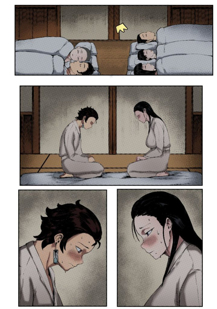 [Tobe] Haha to Watashi (ge) | Un Mondo Senza Demoni (Kimetsu no Yaiba) [Colorized]