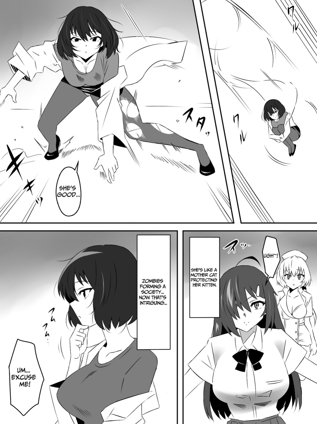 [Circle Kagemusha (Kagemusha)] Zombie Harem Life ~Antibogi no Ore to Bakunyuu Zombie~ 5 | Zombie Harem Life ~My Immunity and the Big-Titted Zombie~ 5 [Translation Sensation]