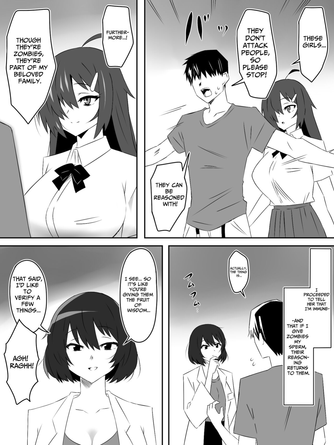 [Circle Kagemusha (Kagemusha)] Zombie Harem Life ~Antibogi no Ore to Bakunyuu Zombie~ 5 | Zombie Harem Life ~My Immunity and the Big-Titted Zombie~ 5 [Translation Sensation]