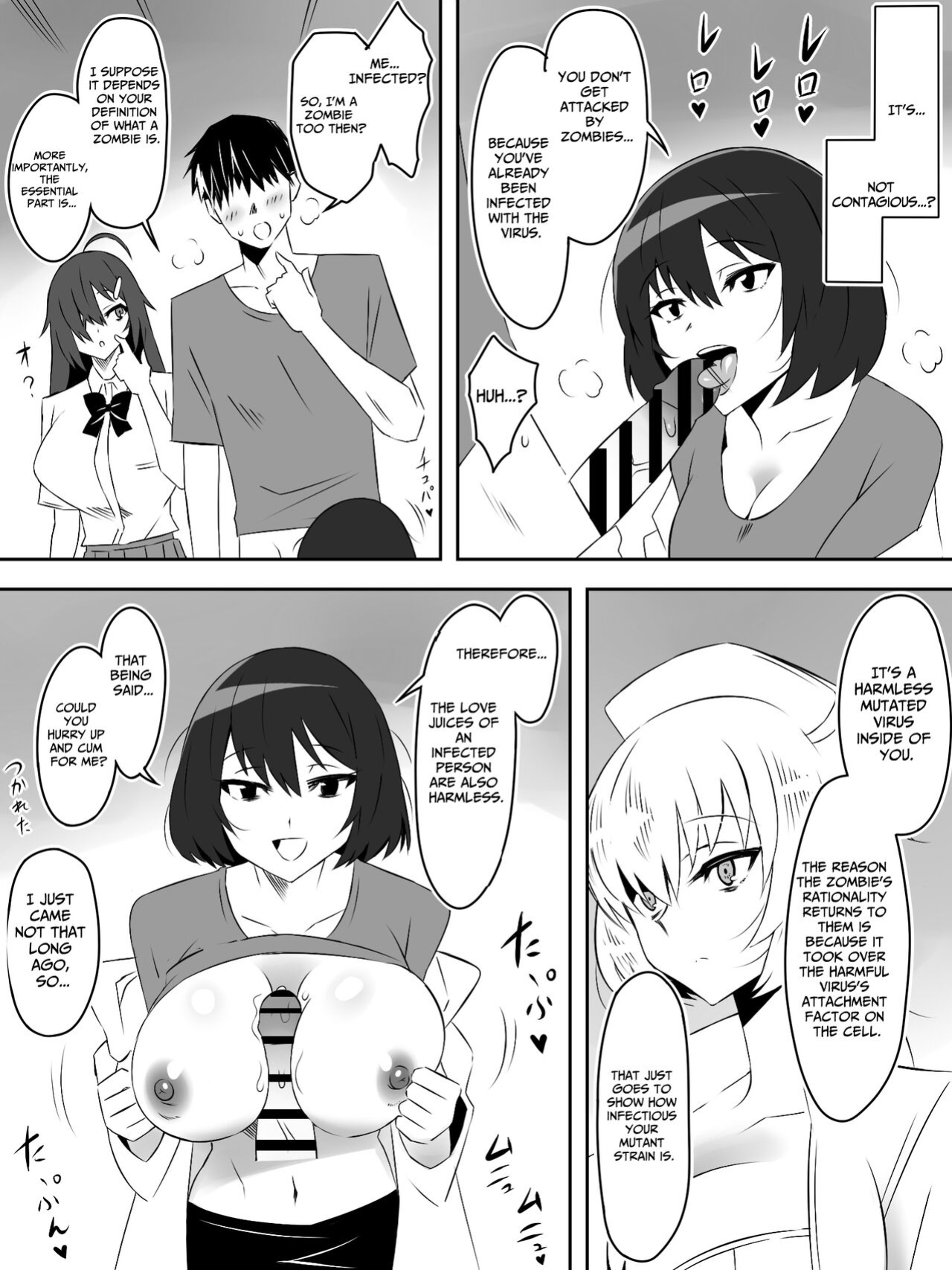 [Circle Kagemusha (Kagemusha)] Zombie Harem Life ~Antibogi no Ore to Bakunyuu Zombie~ 5 | Zombie Harem Life ~My Immunity and the Big-Titted Zombie~ 5 [Translation Sensation]