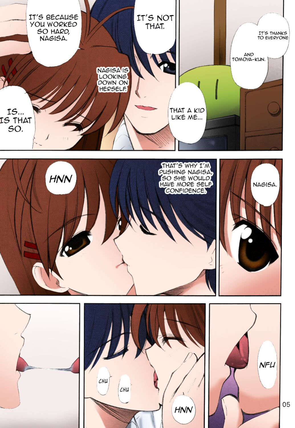 (C66) [UGEMAN (Ugeppa)] Maki Clannad (Clannad) [Comfy Pillow Scans] [SPDSD] [Colorized]