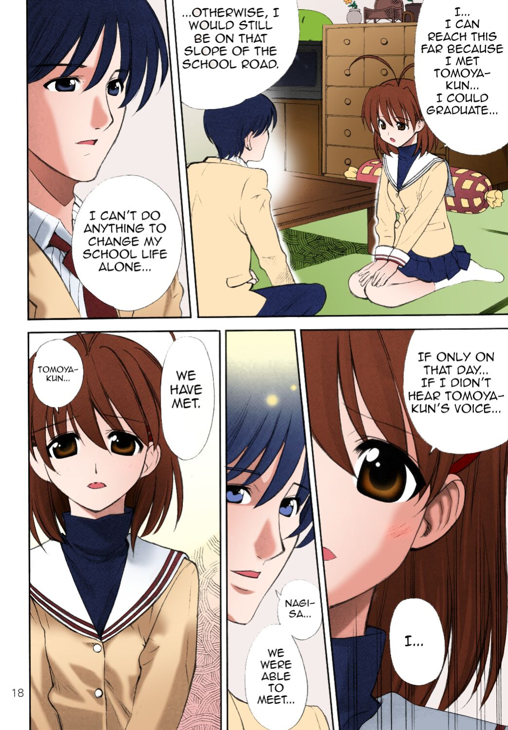 (C66) [UGEMAN (Ugeppa)] Maki Clannad (Clannad) [Comfy Pillow Scans] [SPDSD] [Colorized]
