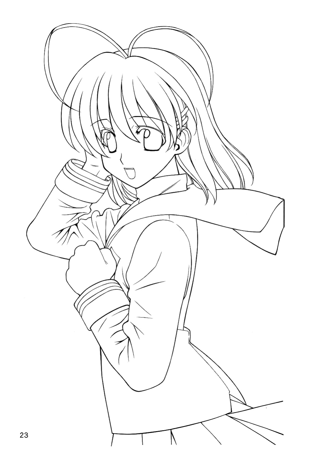 (C66) [UGEMAN (Ugeppa)] Maki Clannad (Clannad) [Comfy Pillow Scans] [SPDSD] [Colorized]
