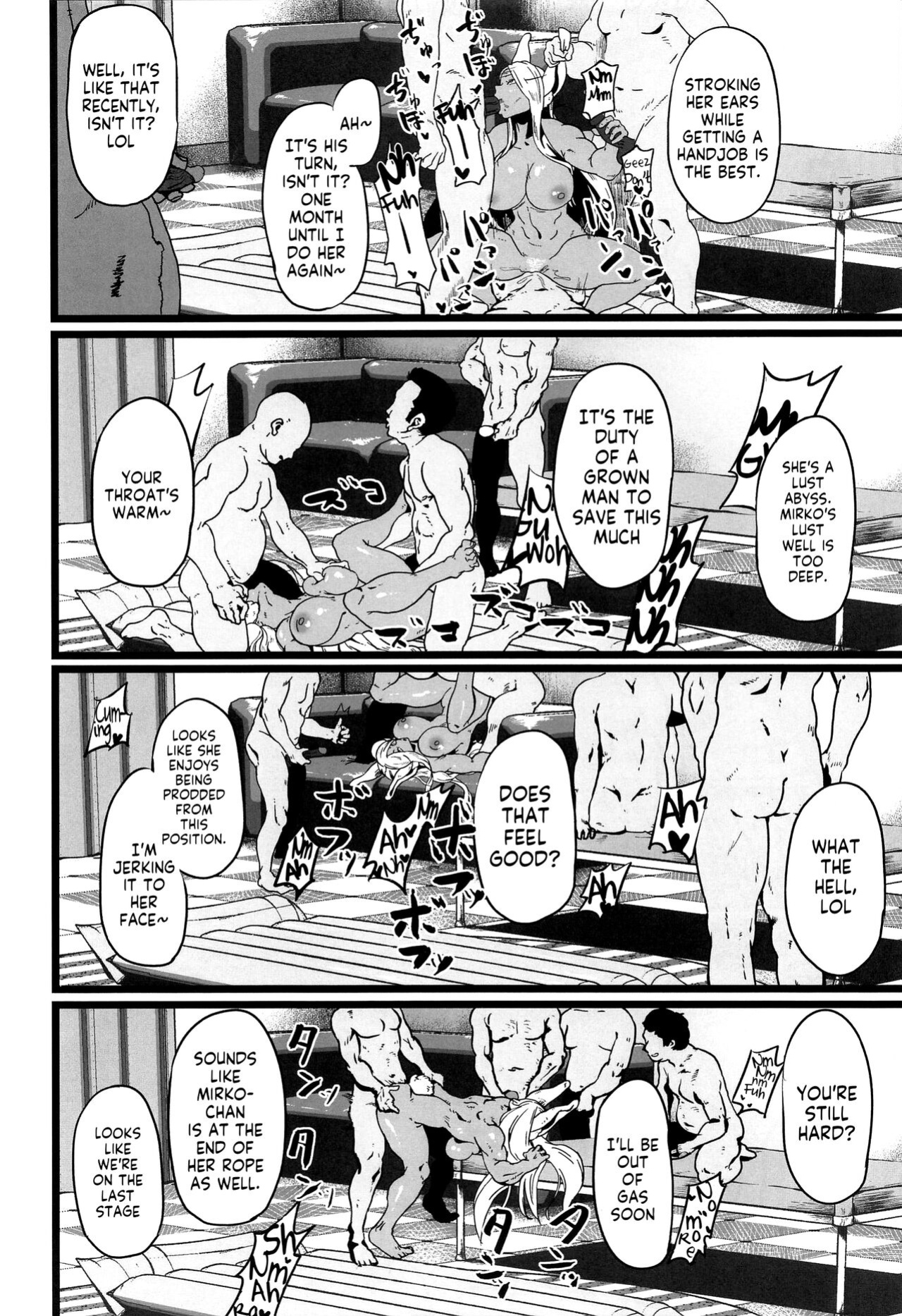 (C101) [Pin to Kite Jigoku (Dance Eiki)] Bukkake Mirko (Boku no Hero Academia) [RookieDreams]