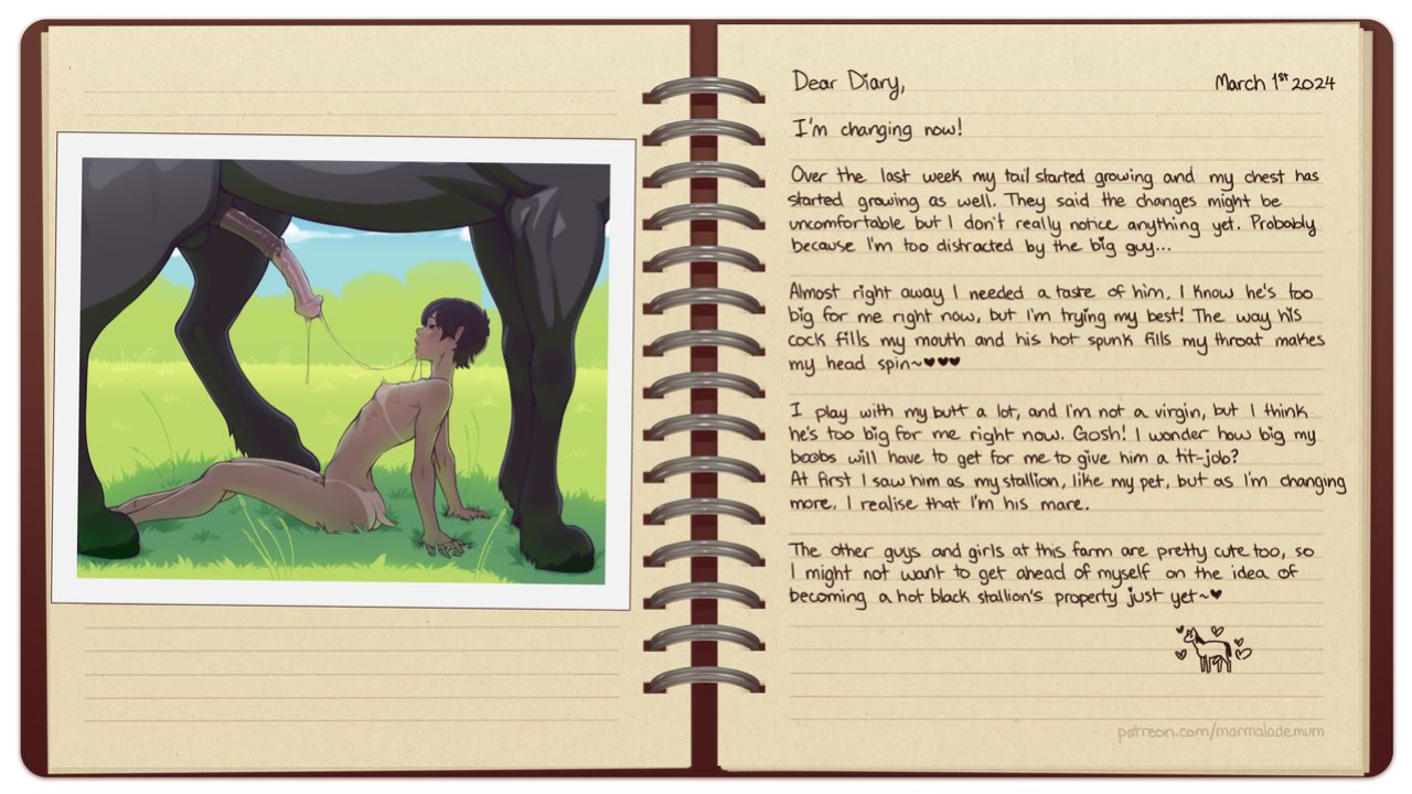 [MarmaladeMum] Dear Diary: Bryce