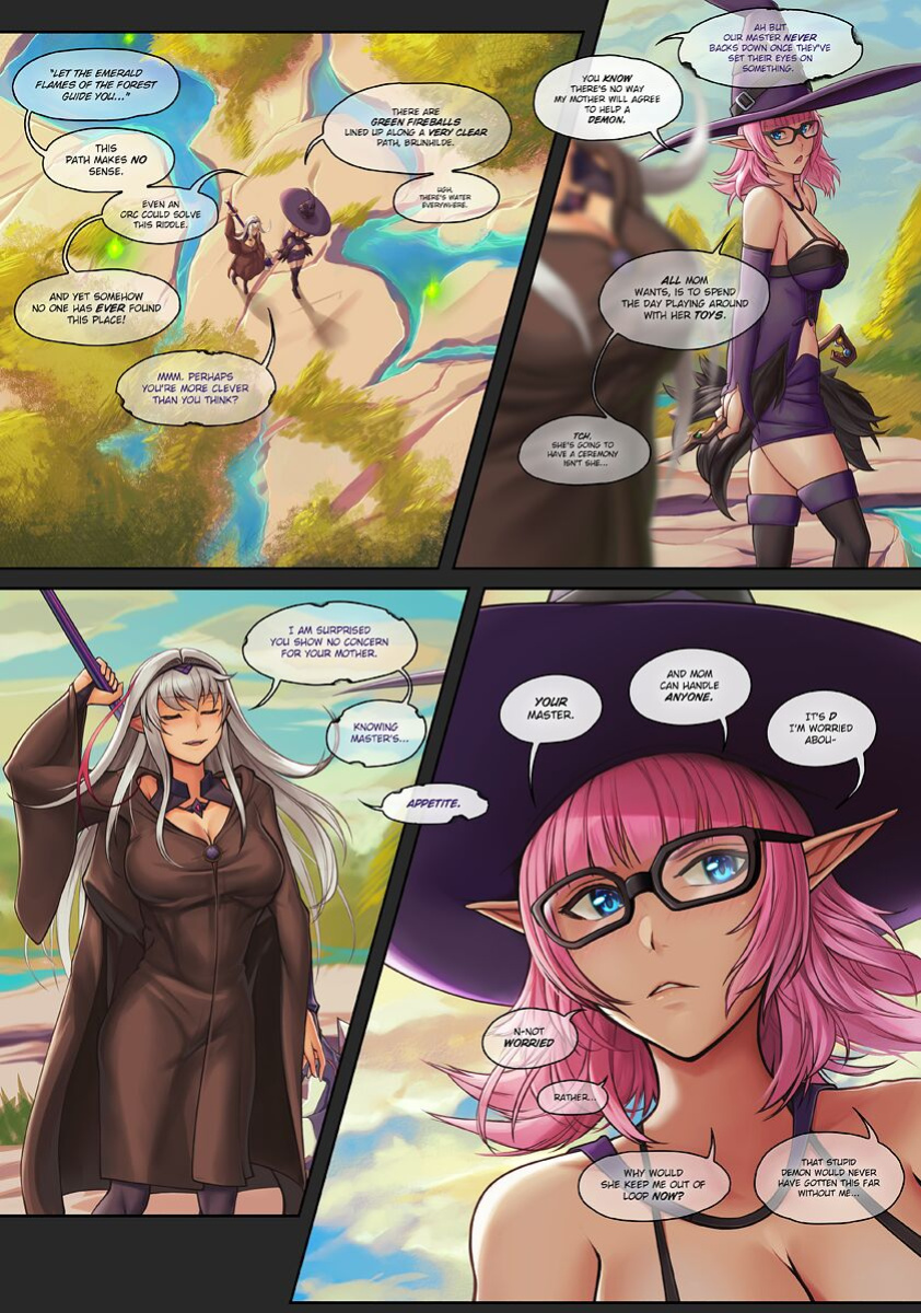 [hybridmink] Dominion of Heroes Comic #6. Elven Conquest
