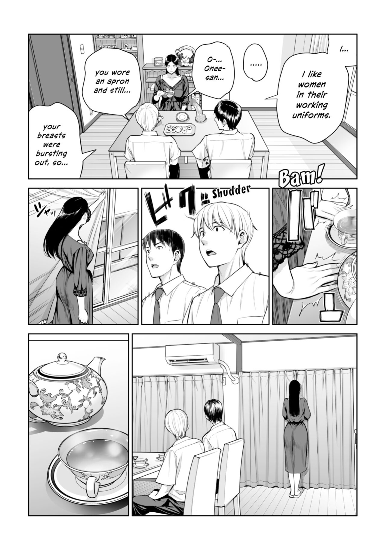 [HGT Labo (Tsusauto)] Kurokami Onna no Fudeoroshi ~Himitsu no Heya de Nakadashi Sasete Ageru wa~ [Vivid Rabbit Translation]