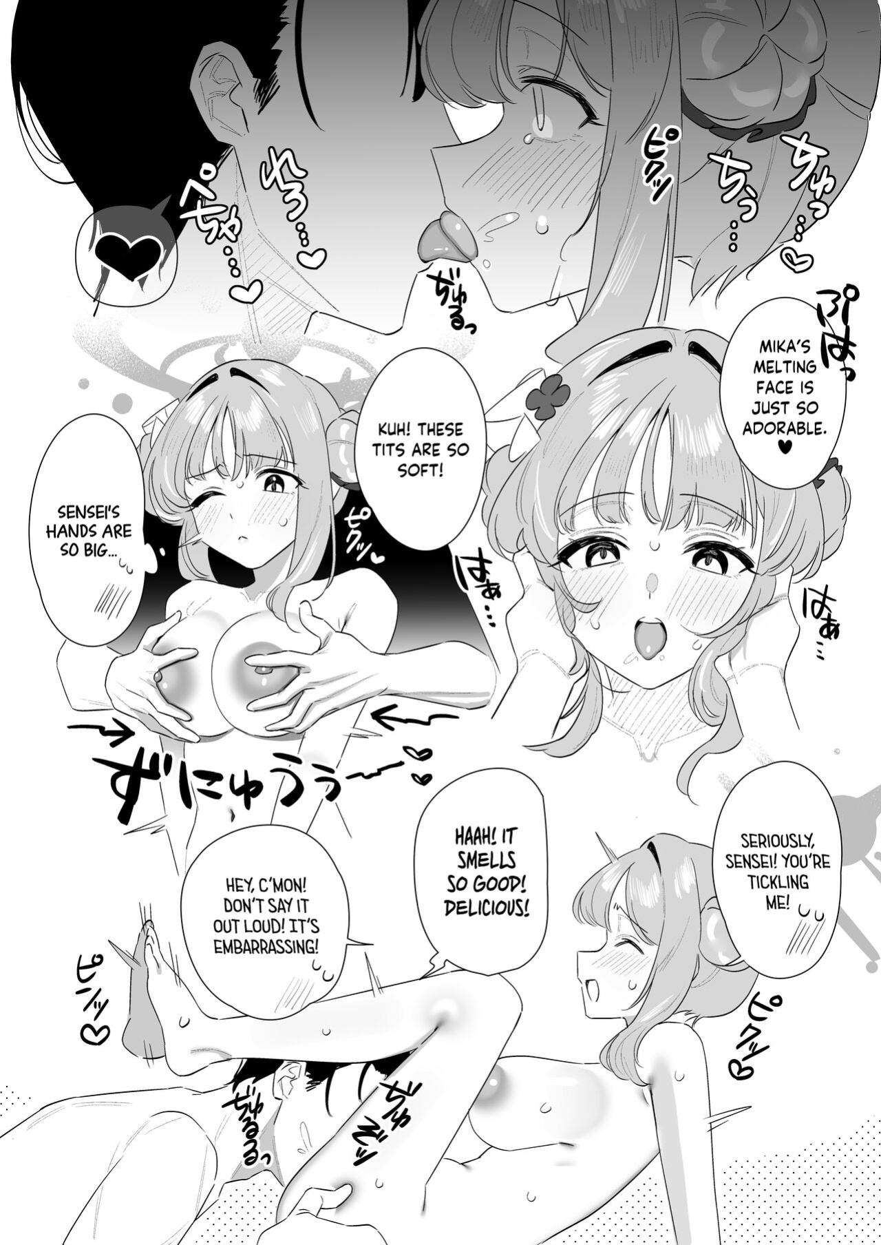 [Samayou Majin (Saionji Mayoi)] Konya wa Semetai Ohime-sama! | Tonight the Princess wants to take the lead (Blue Archive) [Tea Party Scans]