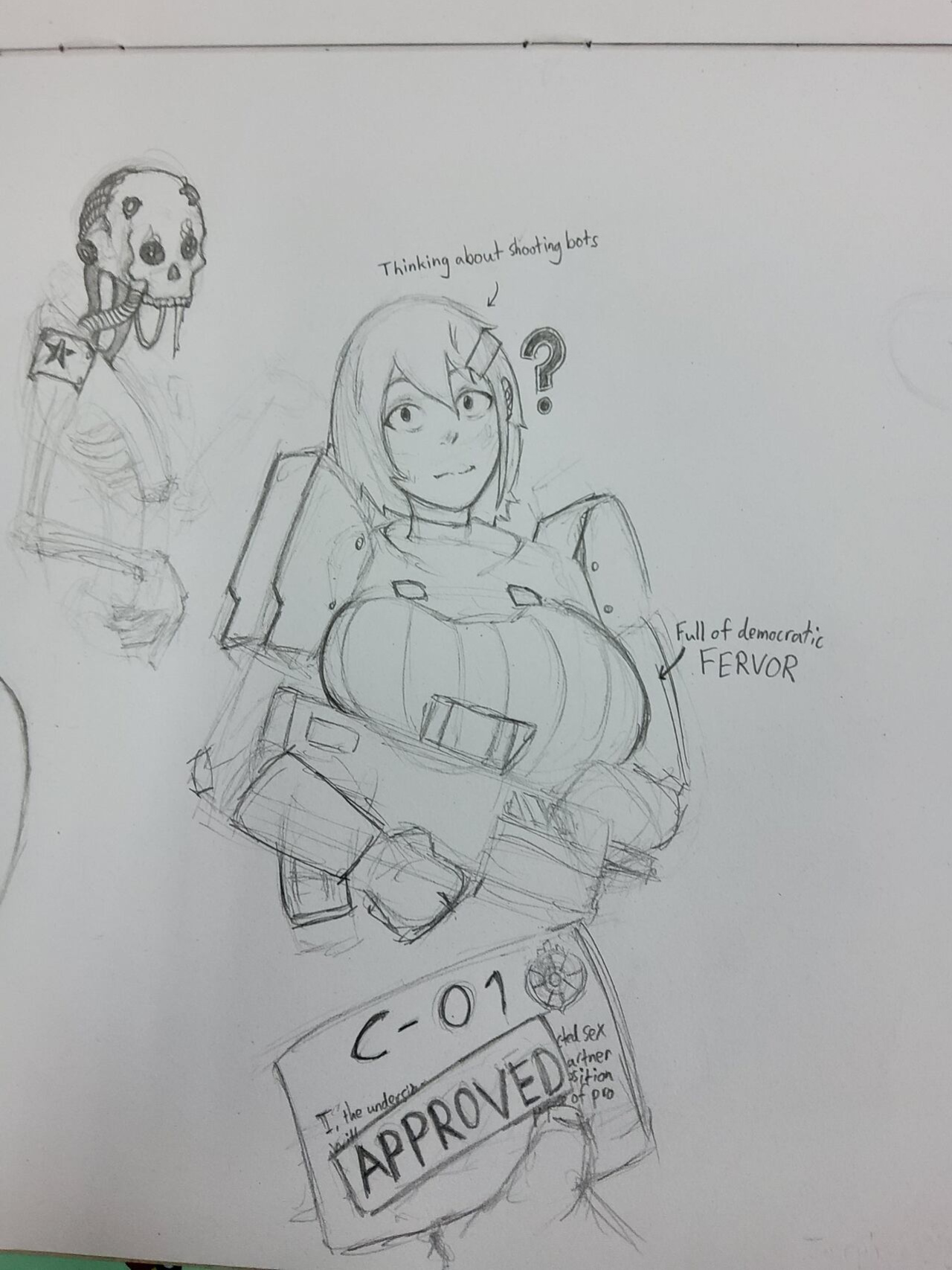 [Jeffodraws] Fresh Meat GF (Helldivers 2)