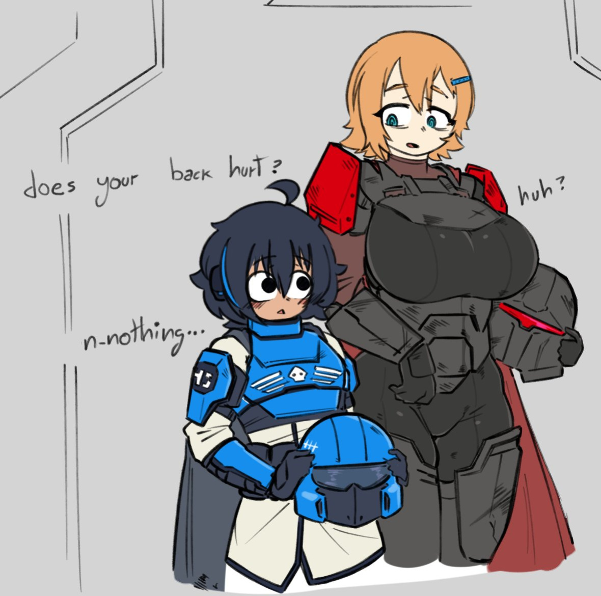 [Jeffodraws] Fresh Meat GF (Helldivers 2)