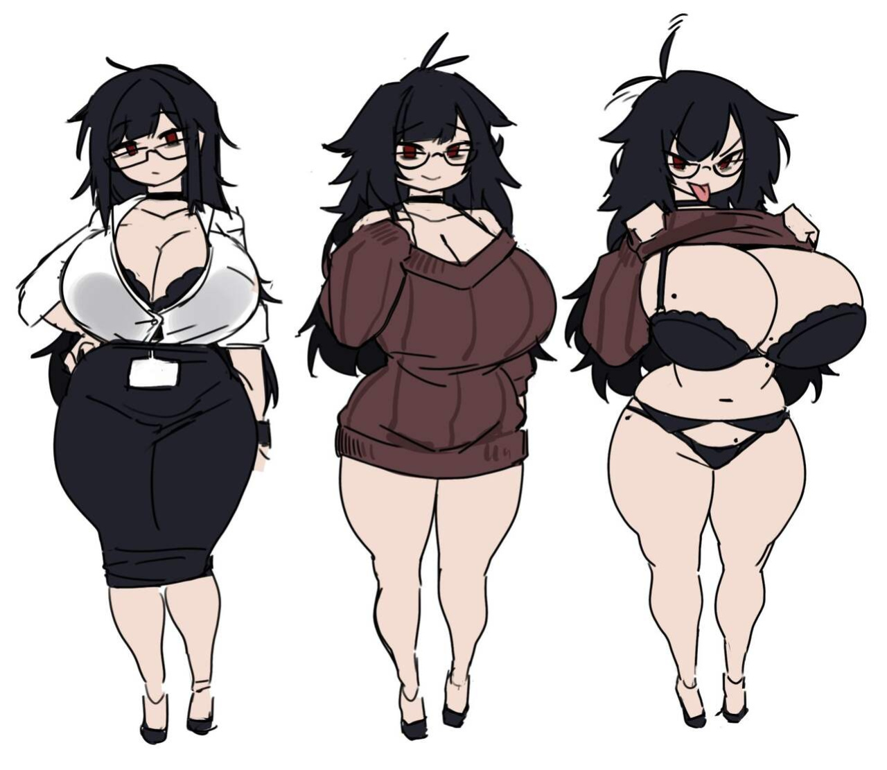 [various] Ana (by Zanamaoria) (OC)