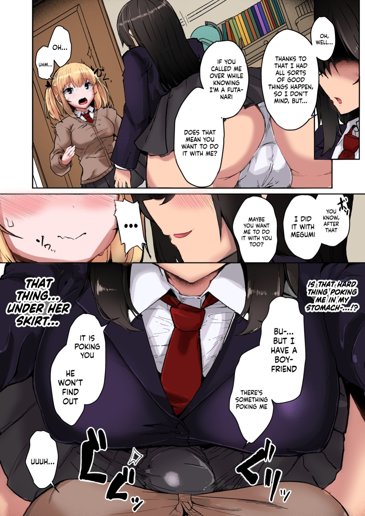 Contamination (Eigetu)] Futa Musume ni Itazura Shicha Ikemasen -Amagi Risa Hen- / Don't Mess With Futa Girls - Amagi Risa Chapter- (Color)