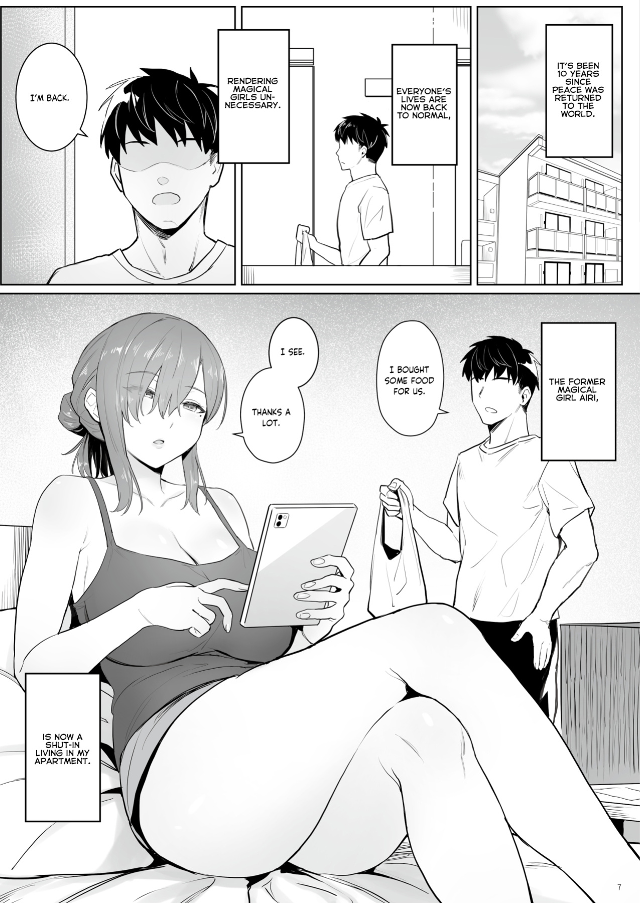 [COMEX (Zhen Lu)] Moto Mahou Shoujo no Hikikomori Seikatsu | The NEET Life of a Former Magical Girl [flowerswamp]
