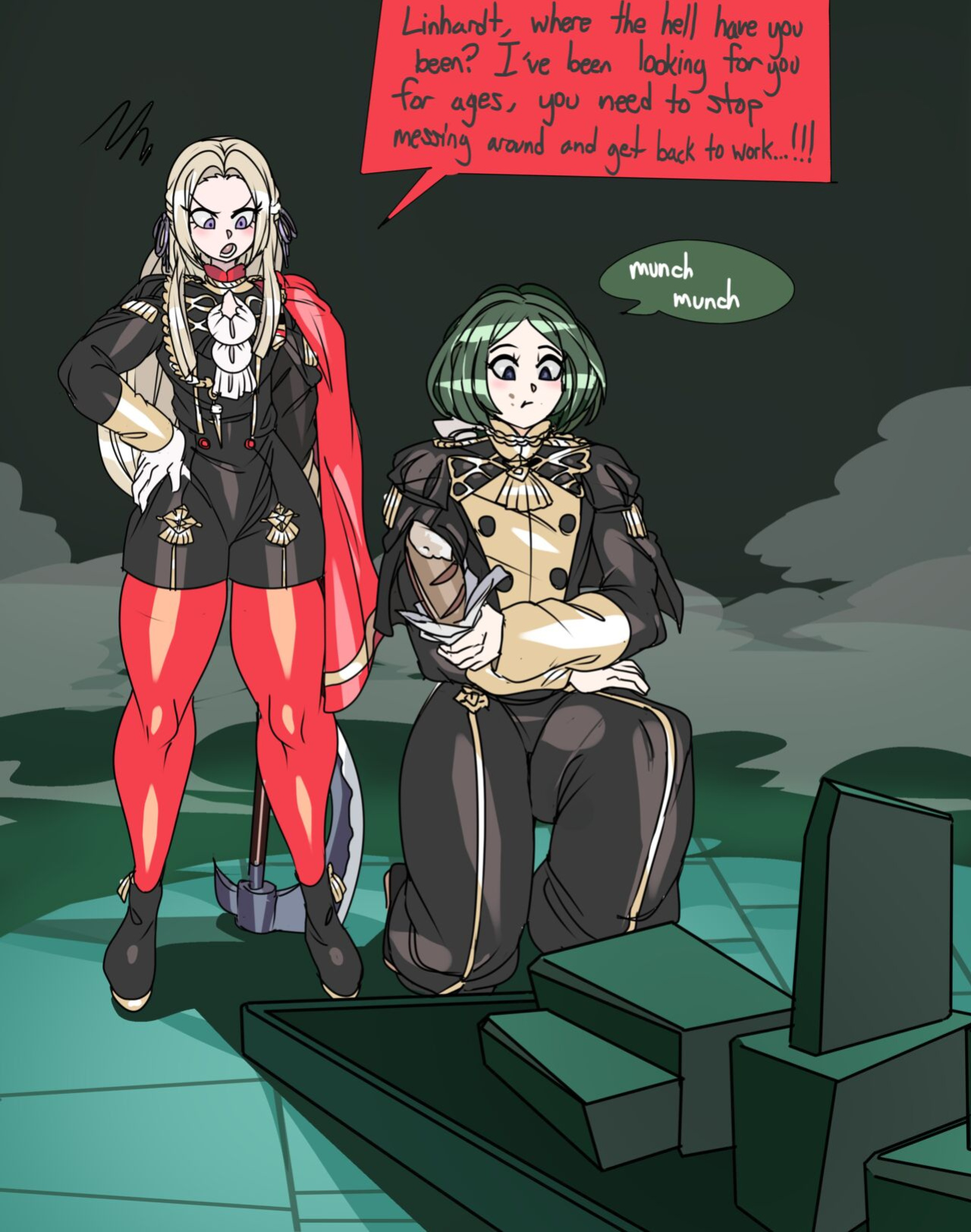 [CaptainKirb] Linhardt (Fire Emblem: Three Houses)