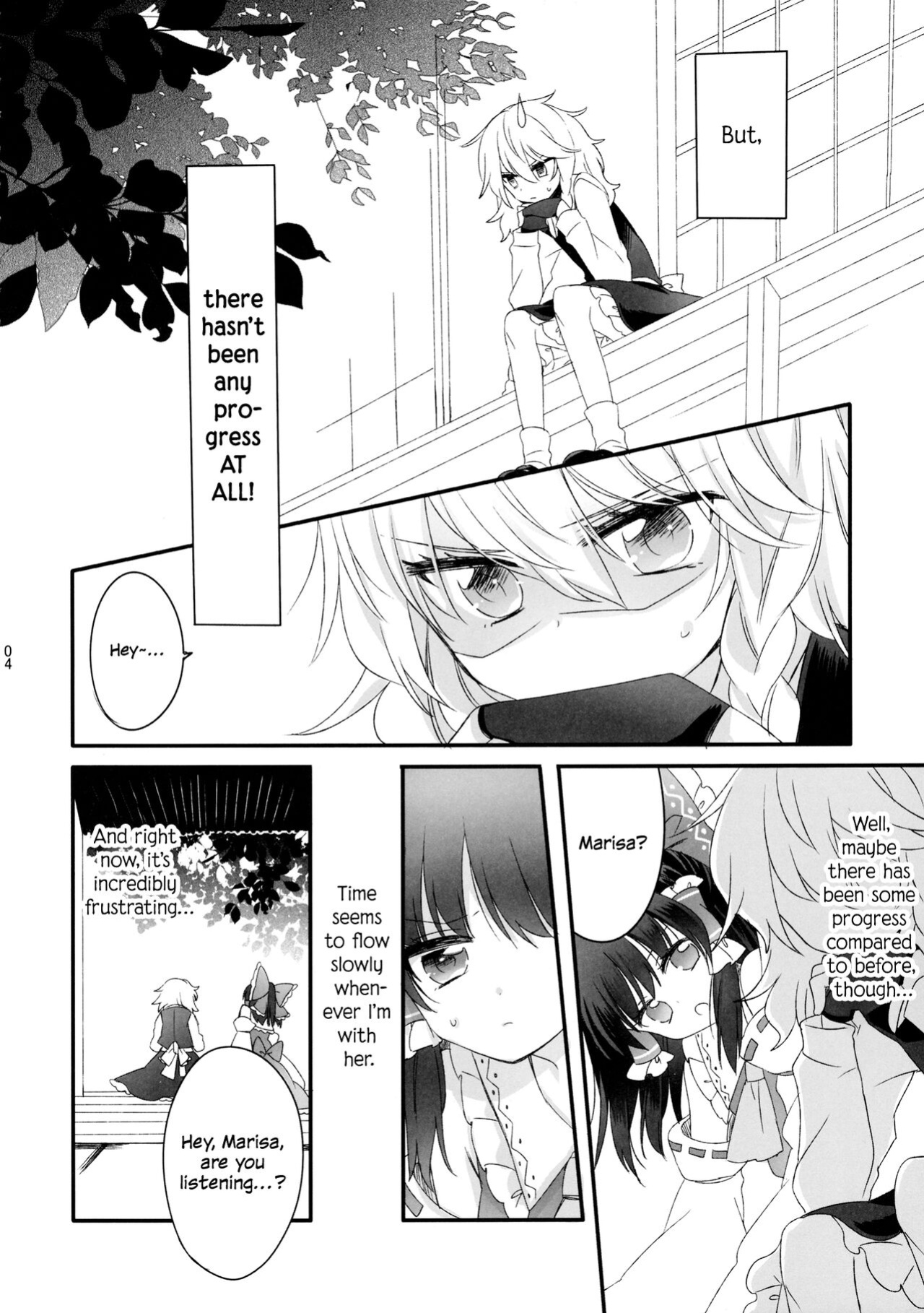 (Shuuki Reitaisai 2) [Otukimidango (Uruu)] Oshiete, Anata no Aishikata | Teach me, how to love you. (Touhou Project) [ROSMONTISISLOVE]