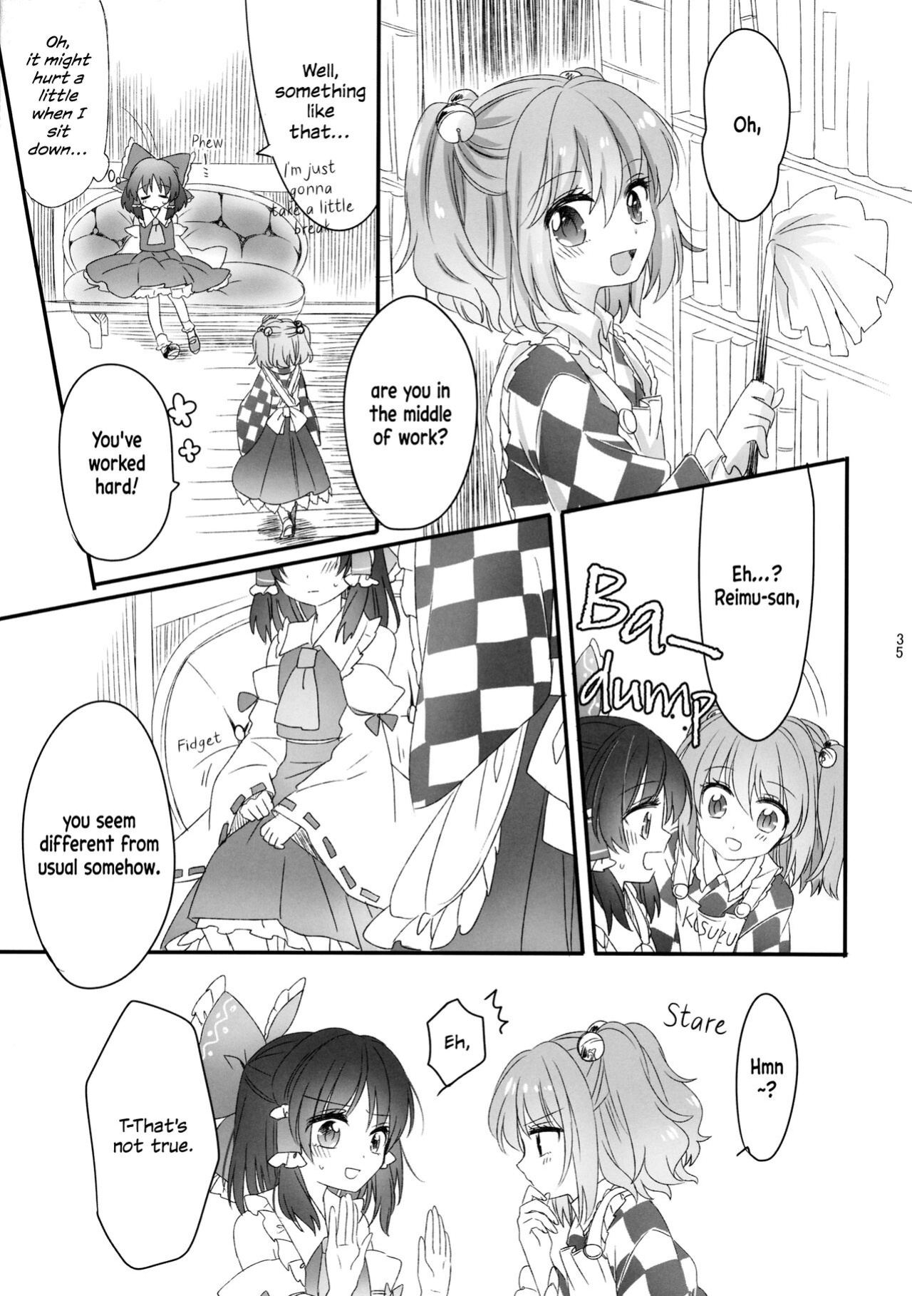 (Shuuki Reitaisai 2) [Otukimidango (Uruu)] Oshiete, Anata no Aishikata | Teach me, how to love you. (Touhou Project) [ROSMONTISISLOVE]