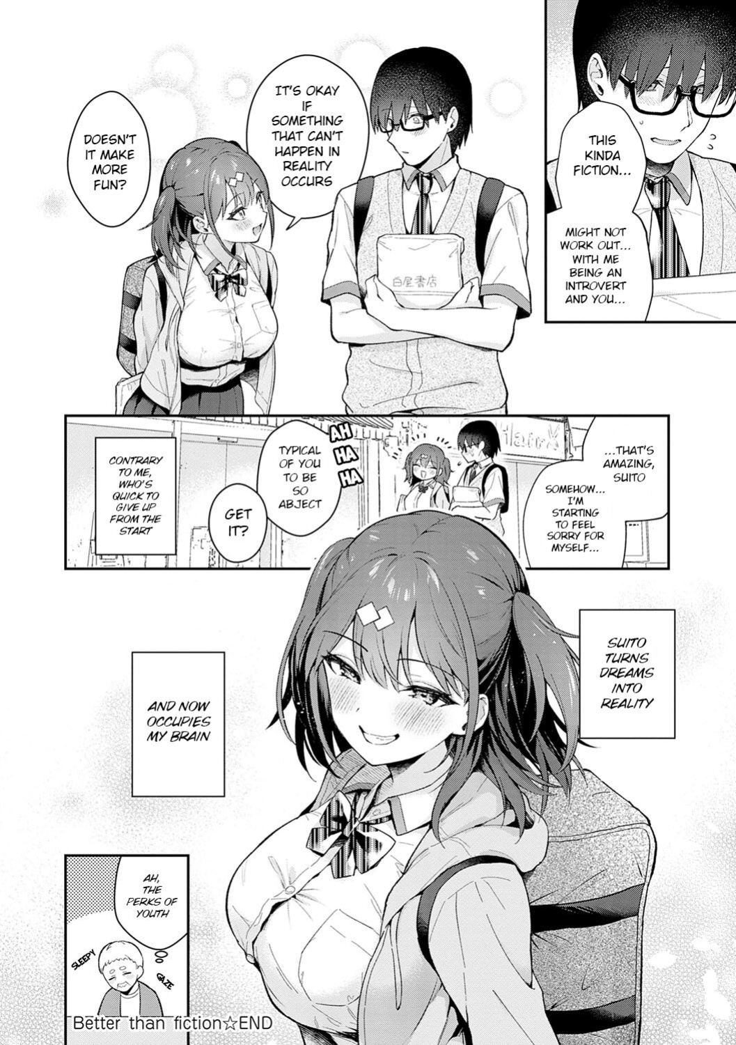[Mashiro Shirako] Better than fiction (Kanojo Face) [Pirate]