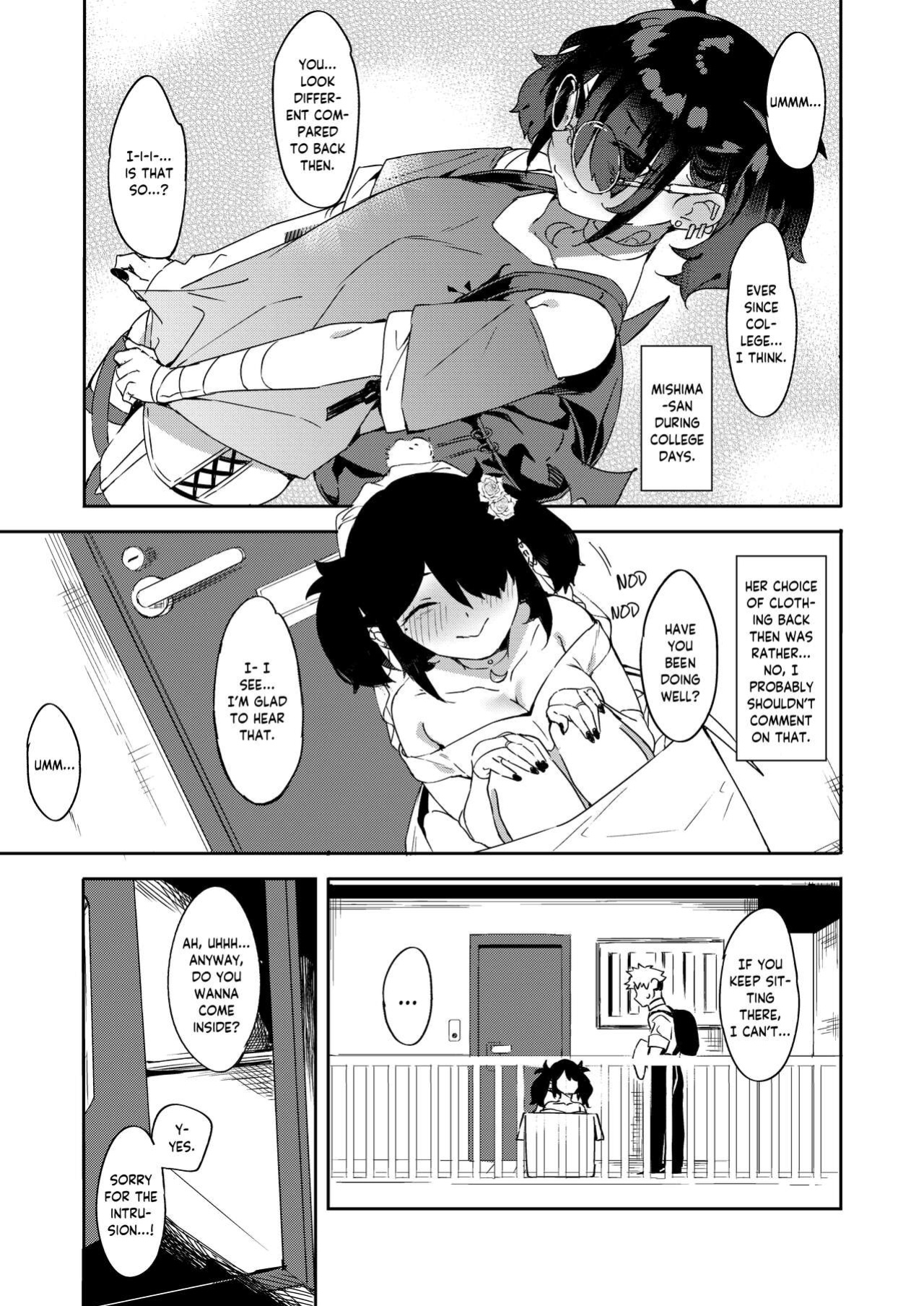 [Garimpeiro (Mame Denkyuu)] Daigaku no Douki datta Ko ga Hanayome no Kakkou shite Ongaeshi ni Kita | The Classmate Girl From My College Days Returns My Kindness in a Bridal Dress [Keeez]