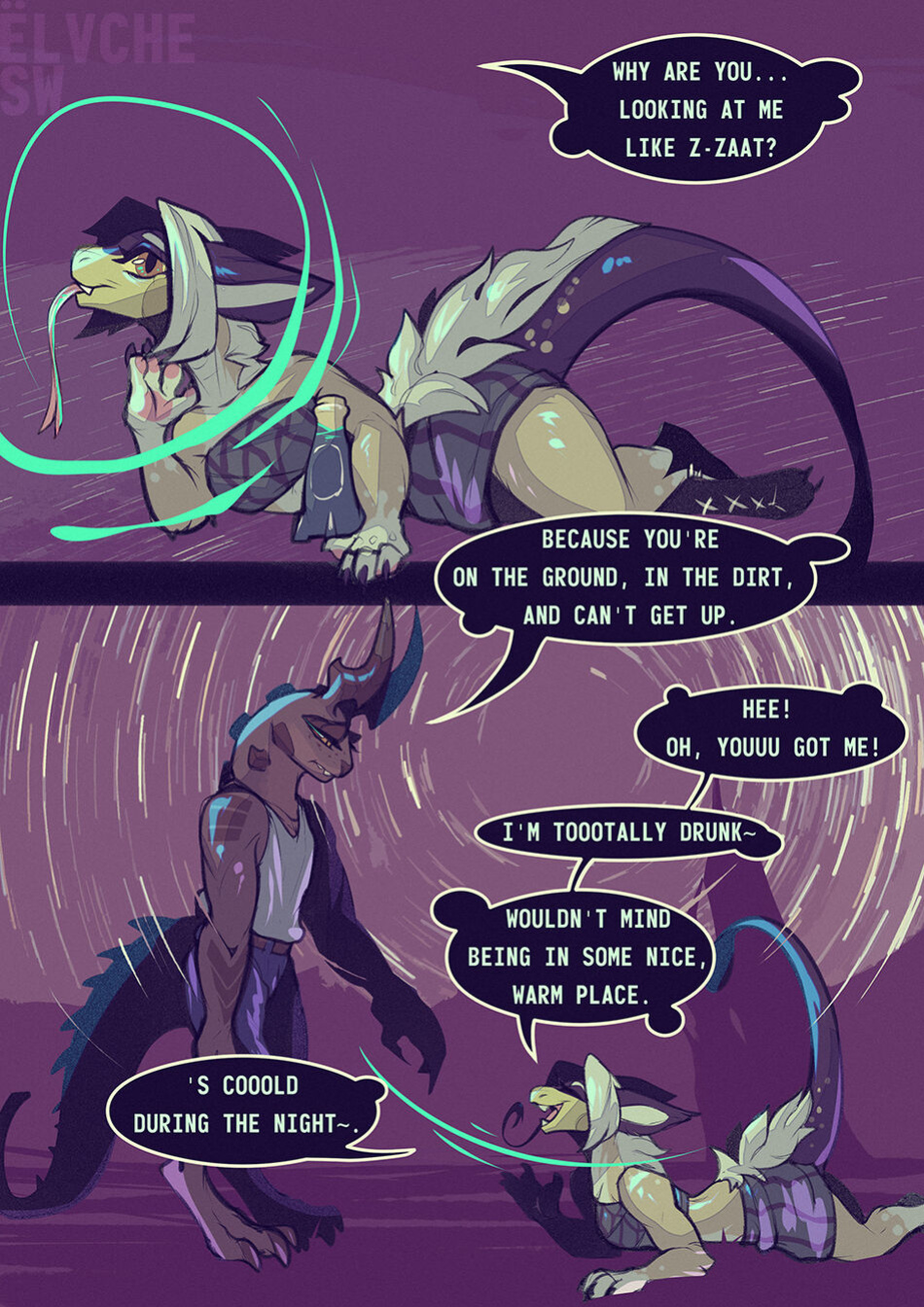 [Elvche] Waste of Time Ch5 - Turning Up the Heat