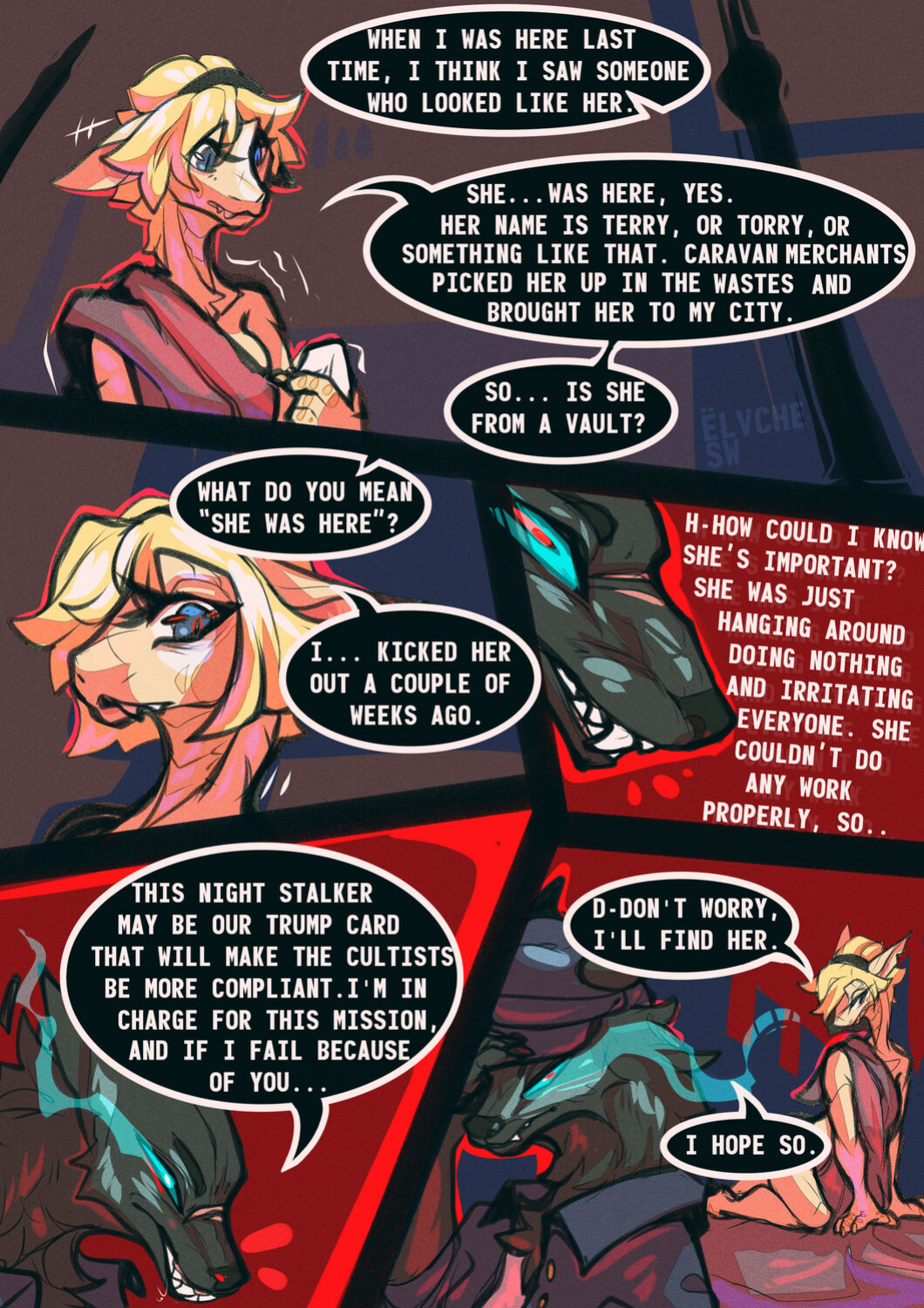 [Elvche] Waste of time - Chapter 7 - Bring Me the Vault Girl