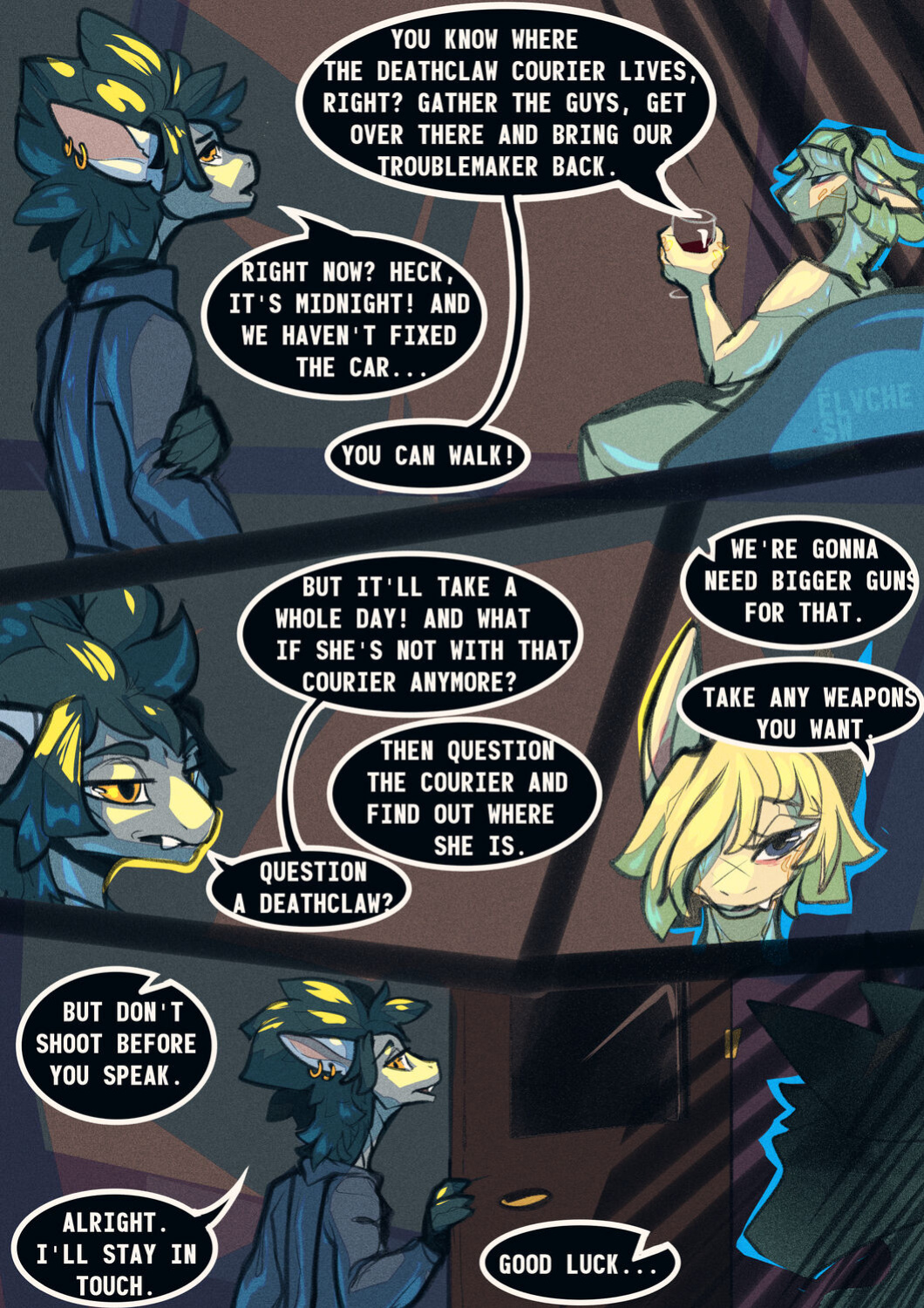 [Elvche] Waste of time - Chapter 7 - Bring Me the Vault Girl