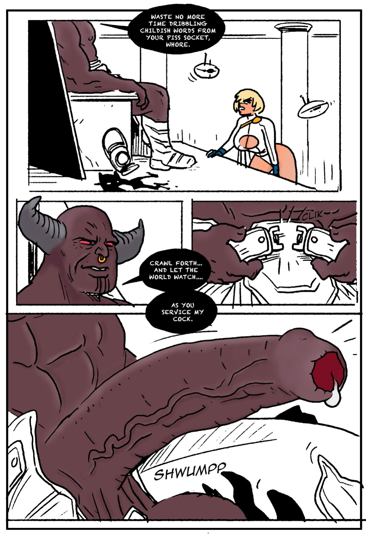 Power Girl Decimated - Soft Shaded