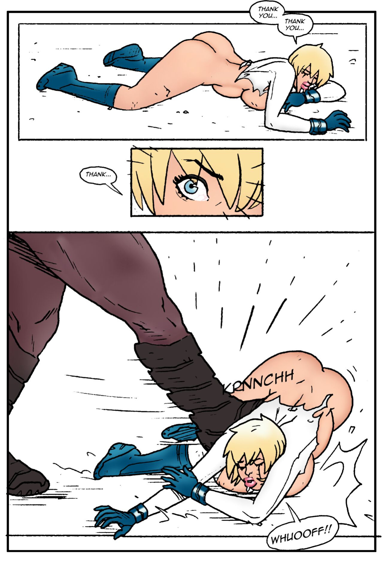 Power Girl Decimated - Soft Shaded