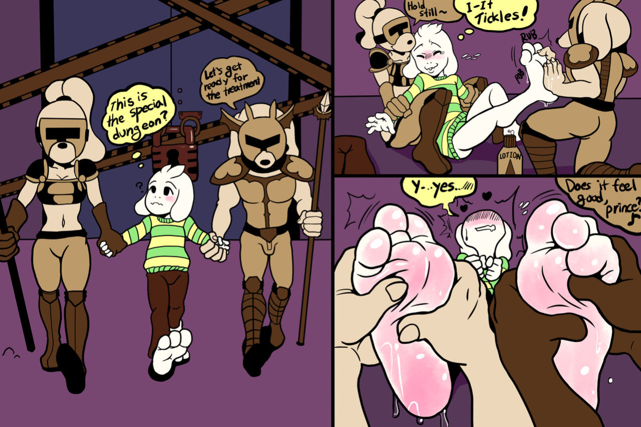 [Twomario] Asriel Dungeon (Colored) (Censored)