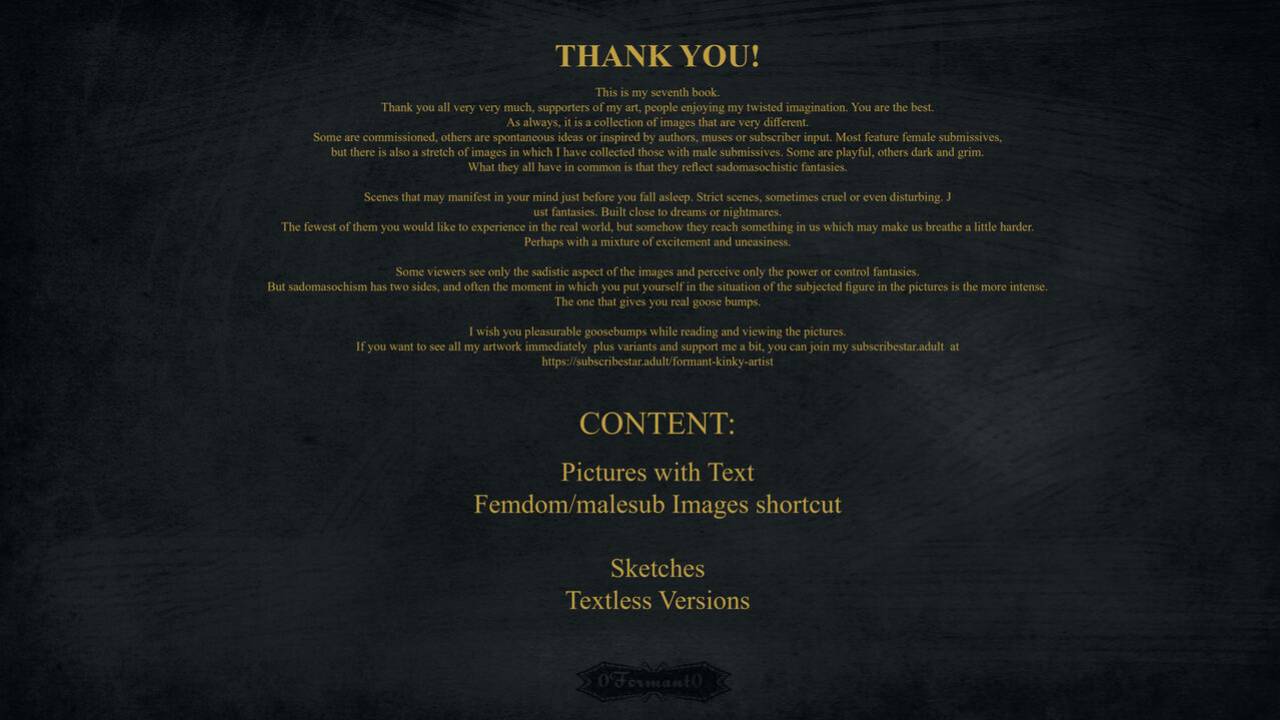 [Formant (0Formant0)] Seven <Required Adjustments>