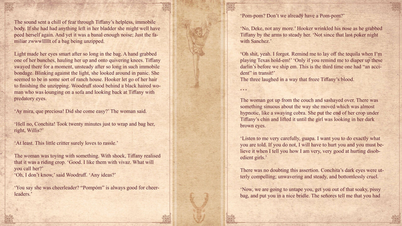[Formant (0Formant0)] Bridles and Branding (The Story of Tiffany: Cheerleader to Ponygirl)