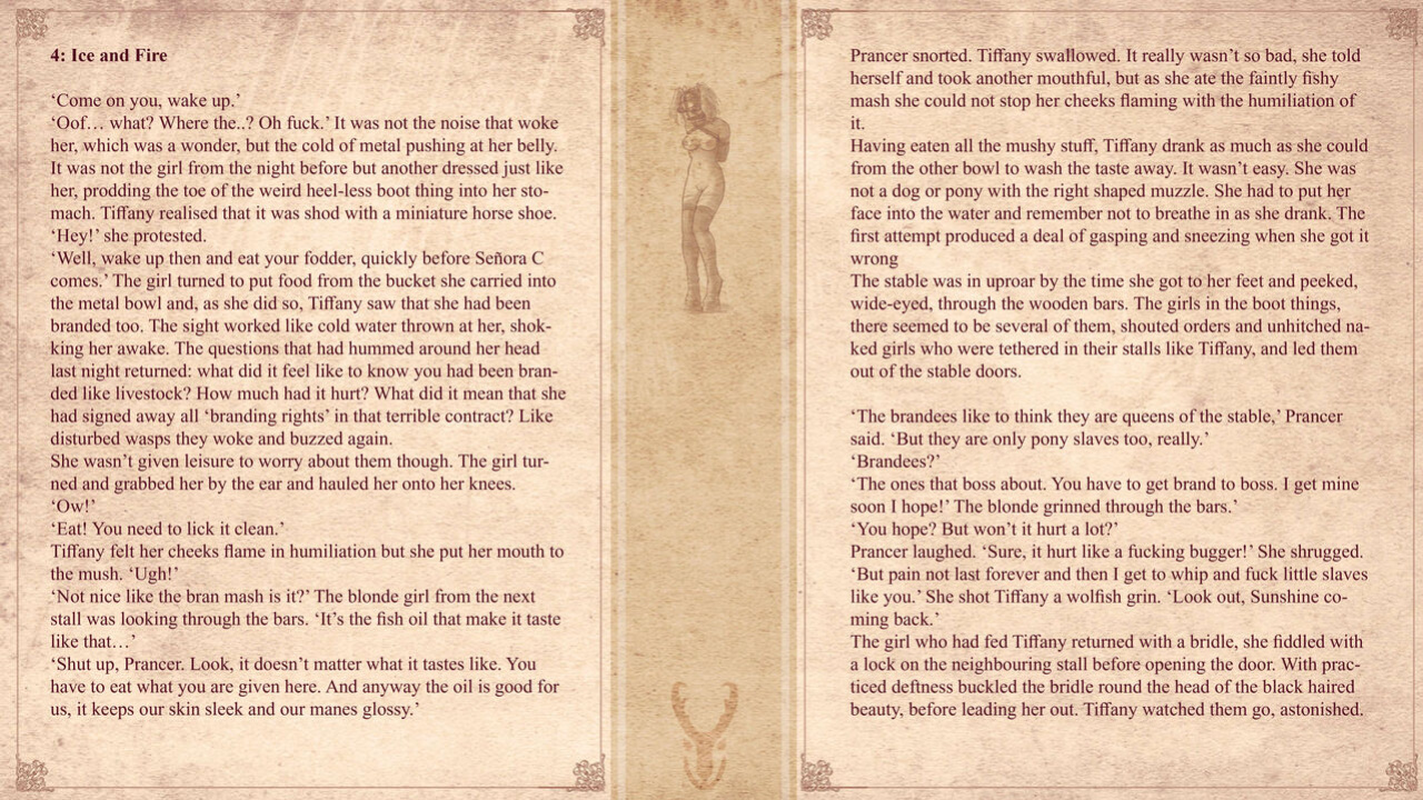 [Formant (0Formant0)] Bridles and Branding (The Story of Tiffany: Cheerleader to Ponygirl)