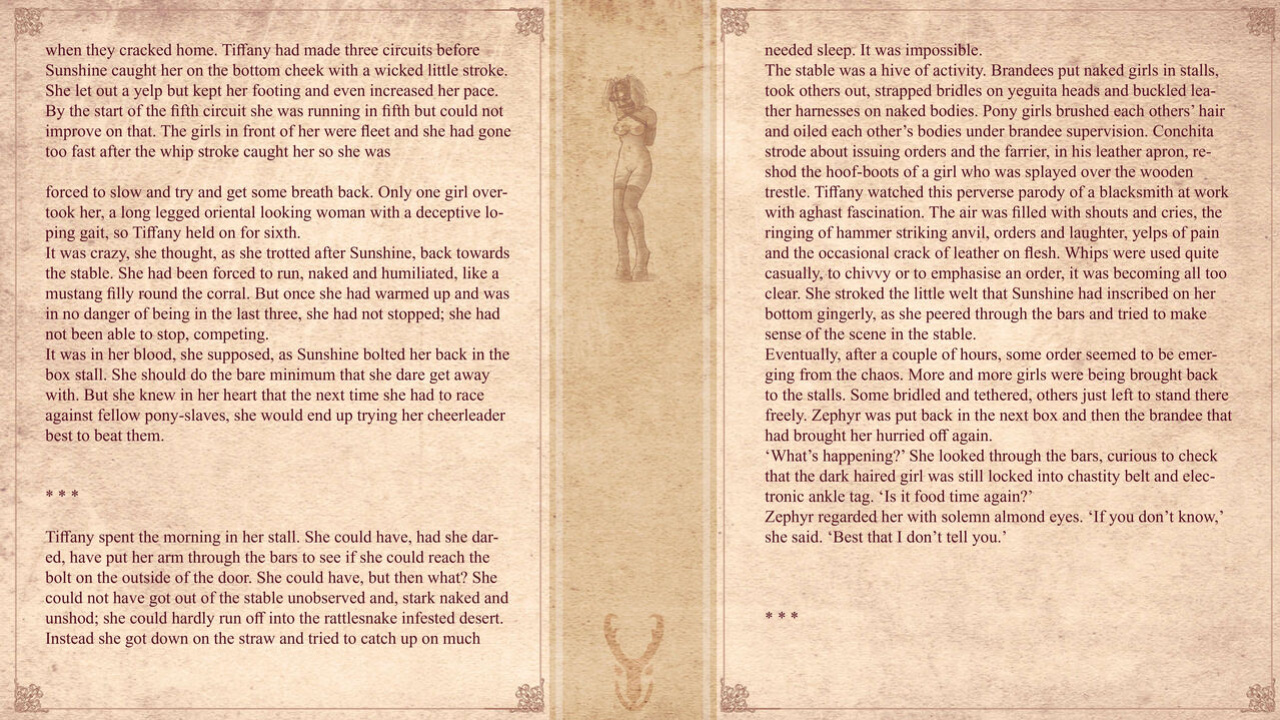 [Formant (0Formant0)] Bridles and Branding (The Story of Tiffany: Cheerleader to Ponygirl)