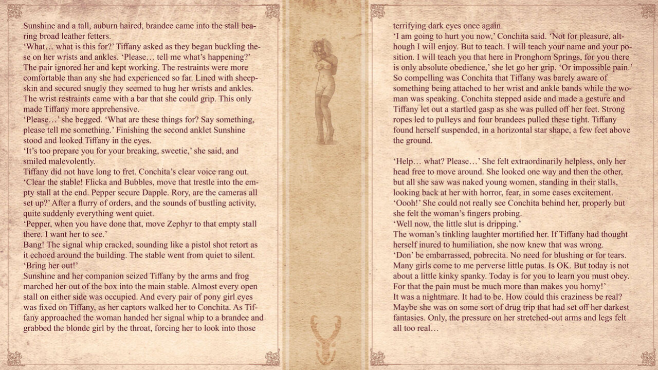 [Formant (0Formant0)] Bridles and Branding (The Story of Tiffany: Cheerleader to Ponygirl)