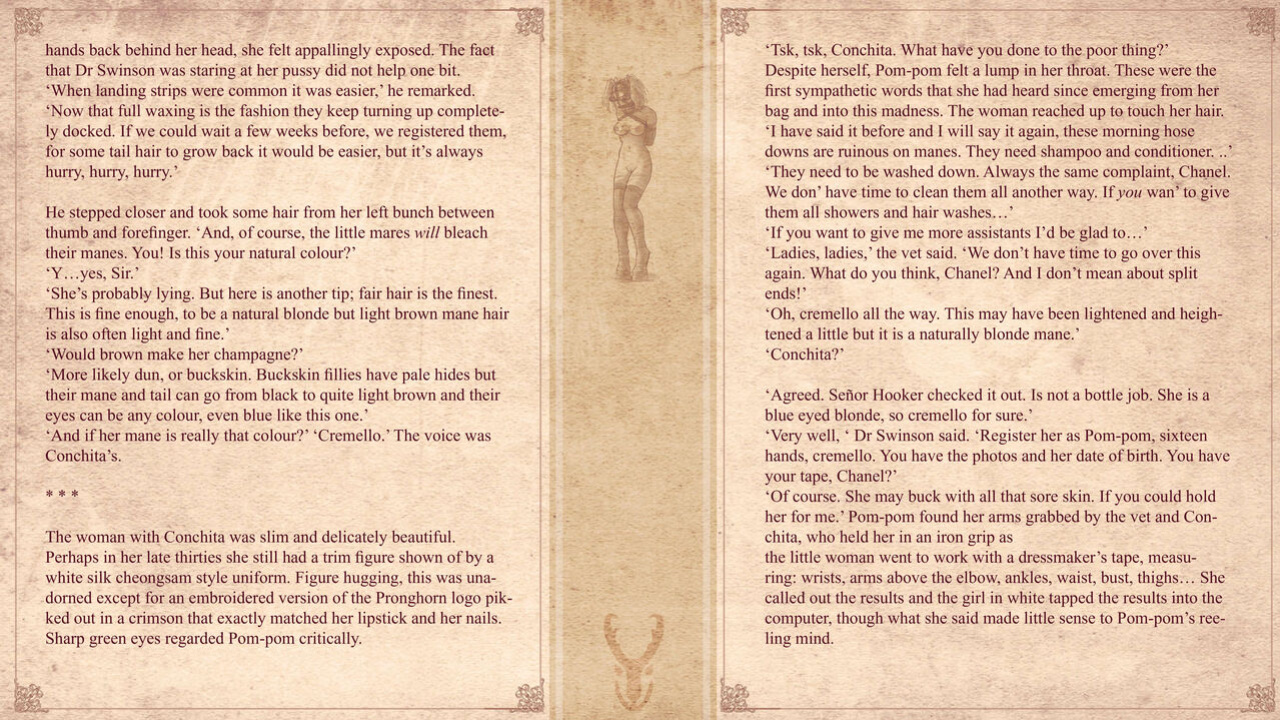 [Formant (0Formant0)] Bridles and Branding (The Story of Tiffany: Cheerleader to Ponygirl)