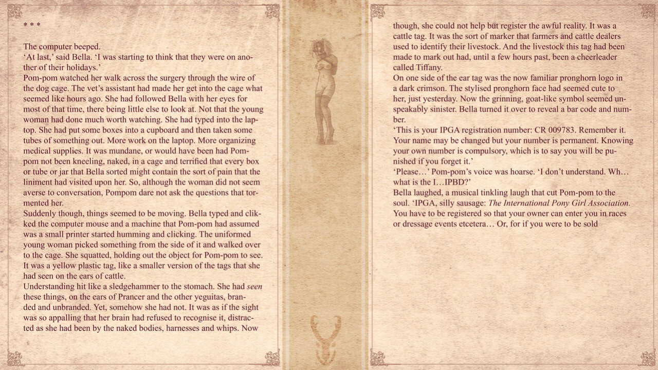 [Formant (0Formant0)] Bridles and Branding (The Story of Tiffany: Cheerleader to Ponygirl)