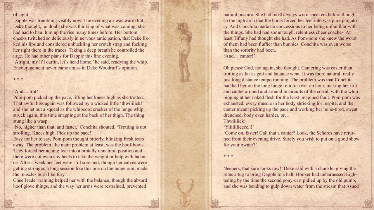 [Formant (0Formant0)] Bridles and Branding (The Story of Tiffany: Cheerleader to Ponygirl)