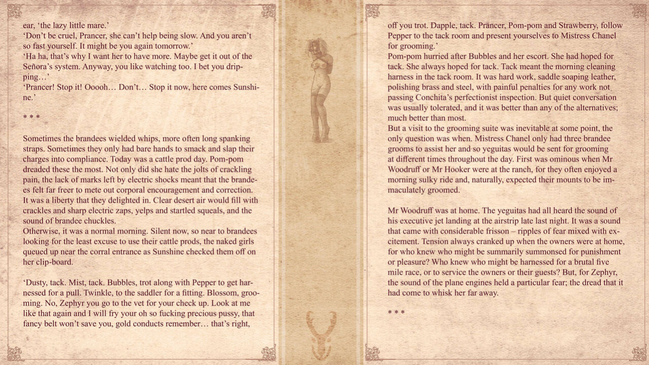[Formant (0Formant0)] Bridles and Branding (The Story of Tiffany: Cheerleader to Ponygirl)