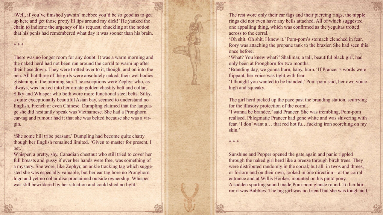 [Formant (0Formant0)] Bridles and Branding (The Story of Tiffany: Cheerleader to Ponygirl)