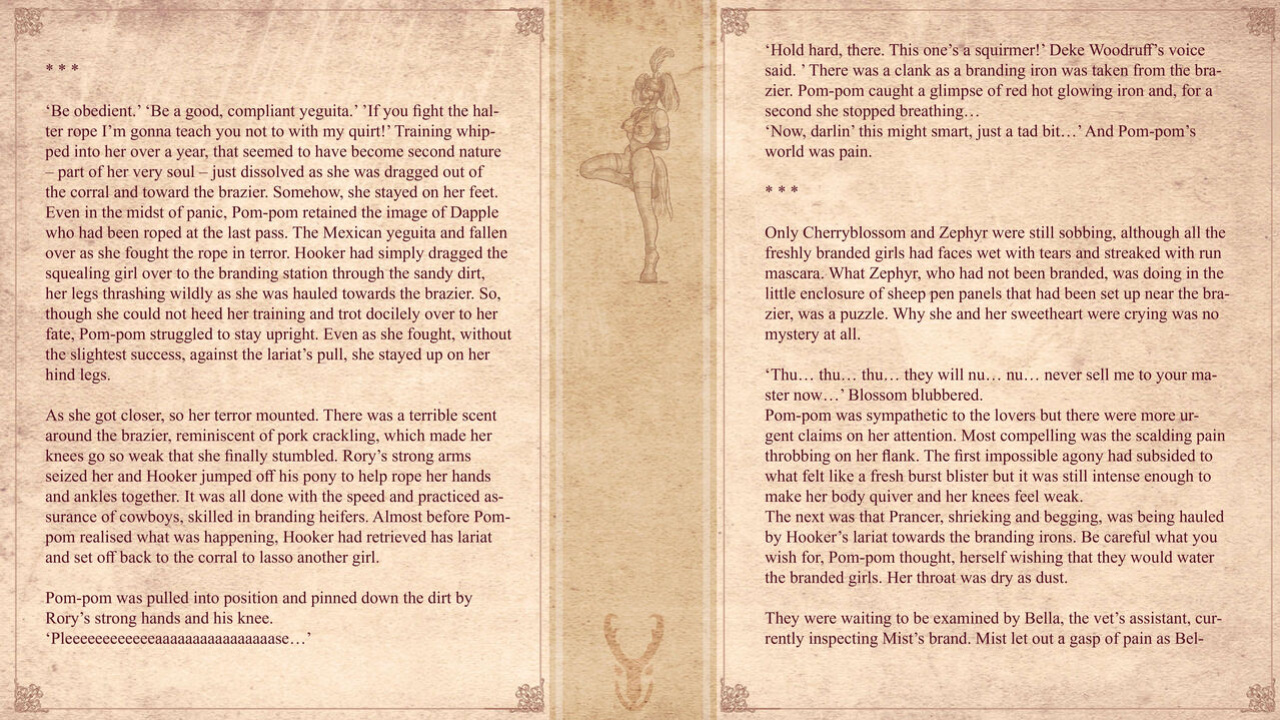 [Formant (0Formant0)] Bridles and Branding (The Story of Tiffany: Cheerleader to Ponygirl)