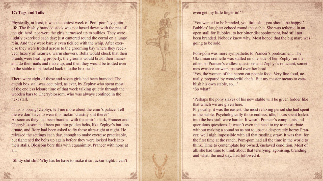 [Formant (0Formant0)] Bridles and Branding (The Story of Tiffany: Cheerleader to Ponygirl)