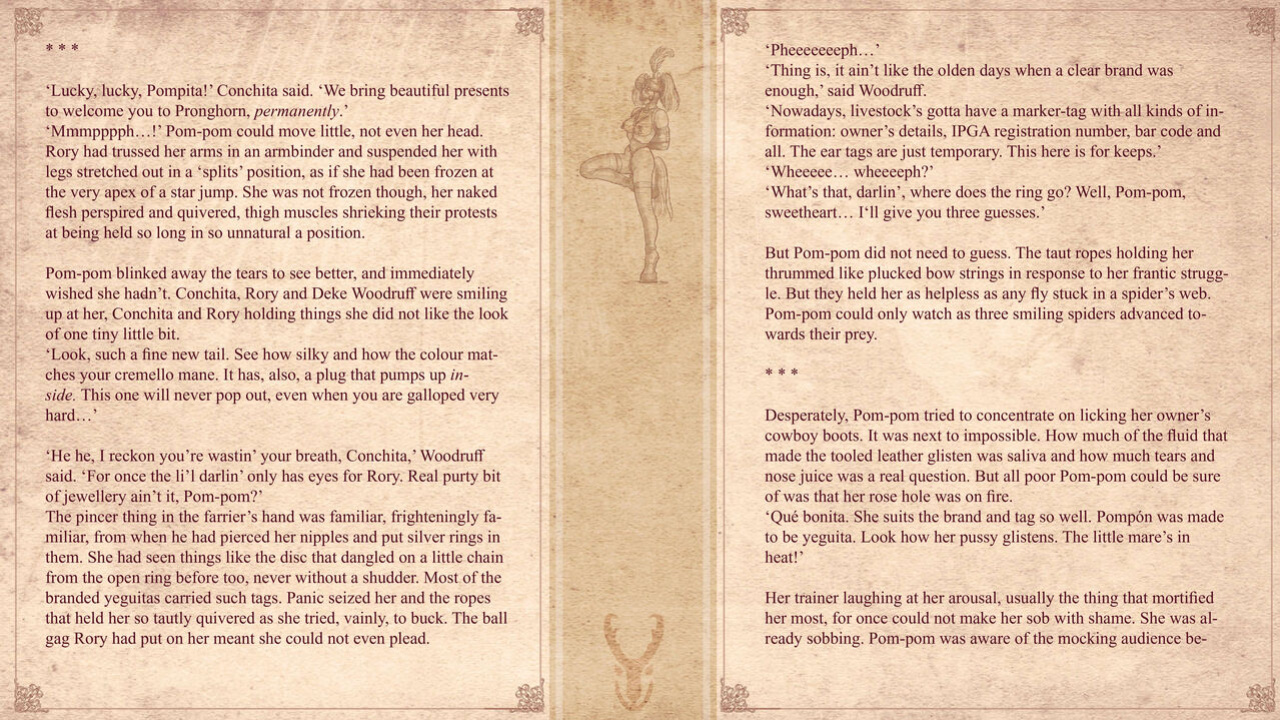 [Formant (0Formant0)] Bridles and Branding (The Story of Tiffany: Cheerleader to Ponygirl)