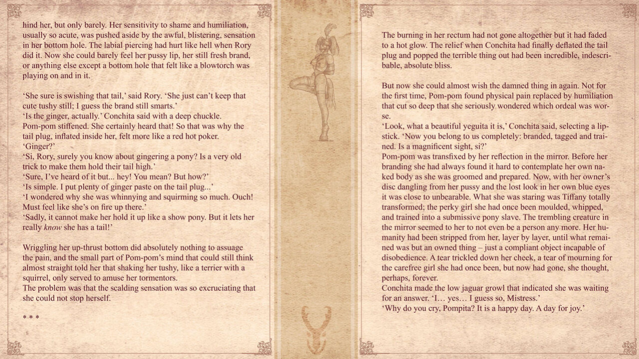 [Formant (0Formant0)] Bridles and Branding (The Story of Tiffany: Cheerleader to Ponygirl)