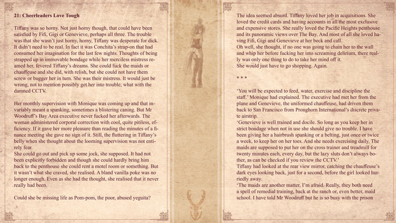 [Formant (0Formant0)] Bridles and Branding (The Story of Tiffany: Cheerleader to Ponygirl)