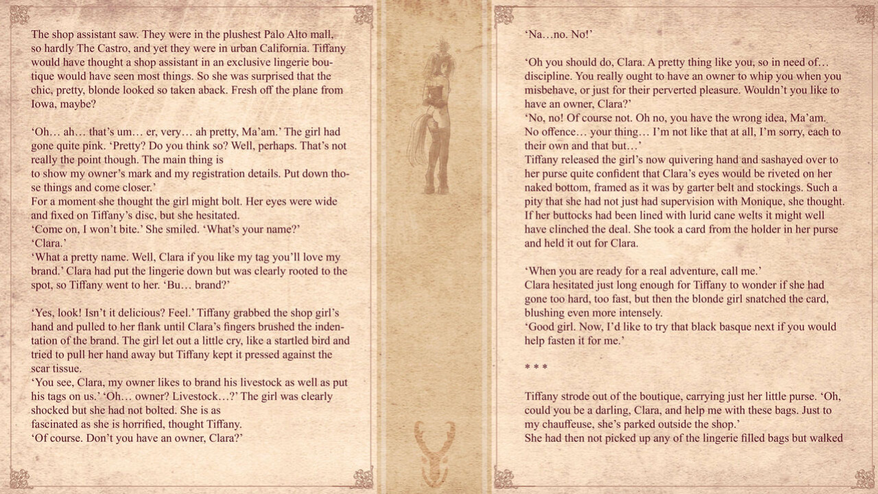 [Formant (0Formant0)] Bridles and Branding (The Story of Tiffany: Cheerleader to Ponygirl)