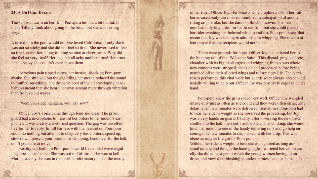 [Formant (0Formant0)] Bridles and Branding (The Story of Tiffany: Cheerleader to Ponygirl)