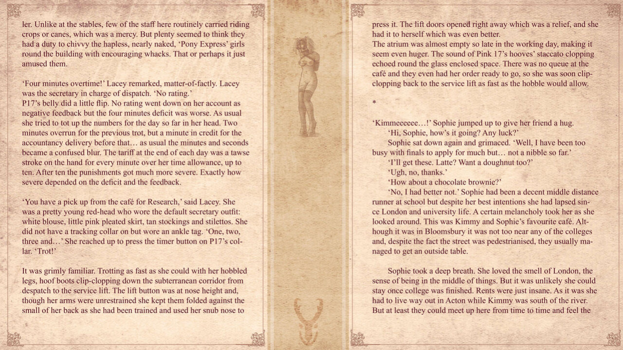 [Formant (0Formant0)] Bridles and Branding (The Story of Tiffany: Cheerleader to Ponygirl)
