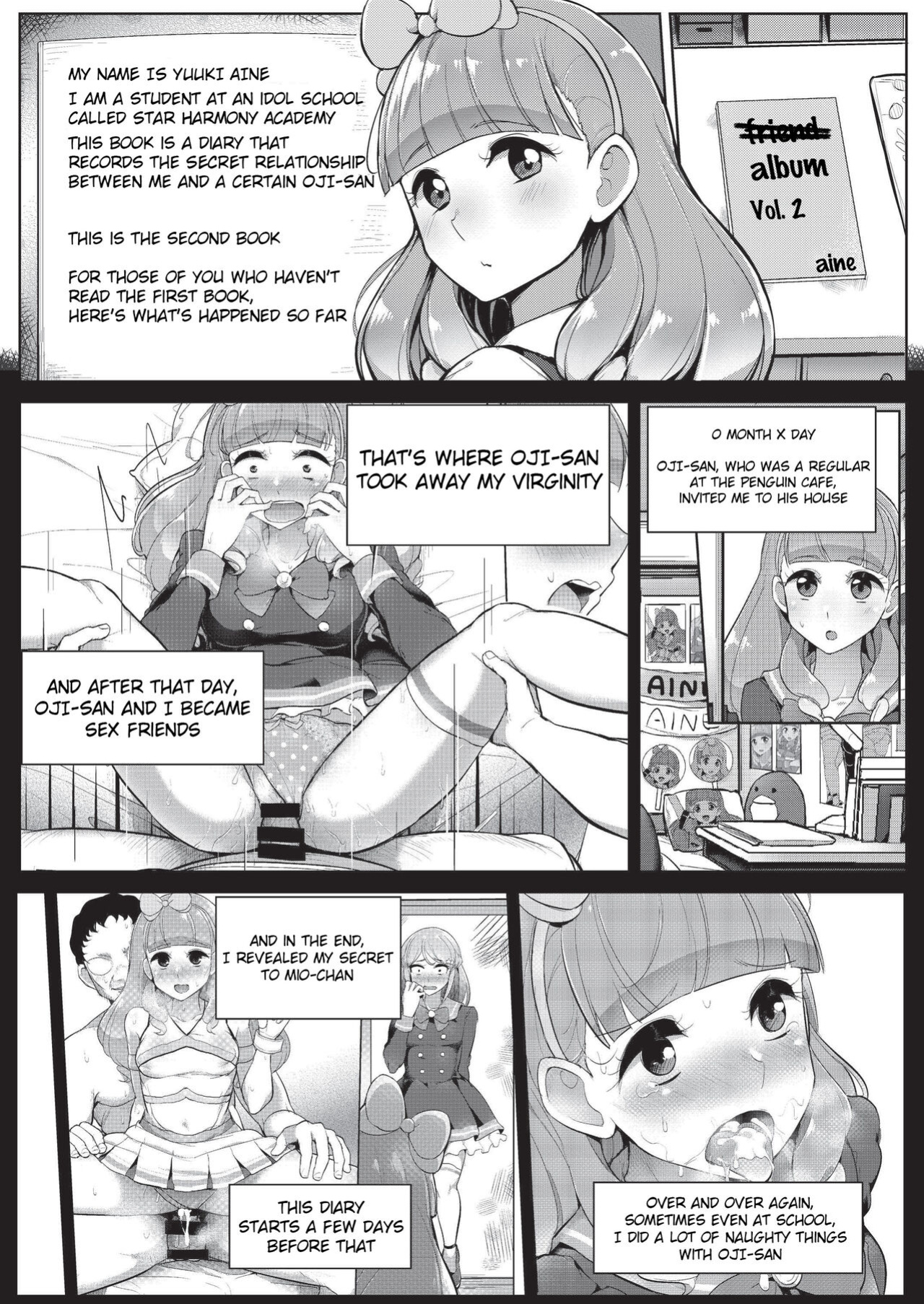[From Nou Kanja no Kai (Tyranu)] Aine no Tomodachi Diary Vol. 2 (Aikatsu Friends!)