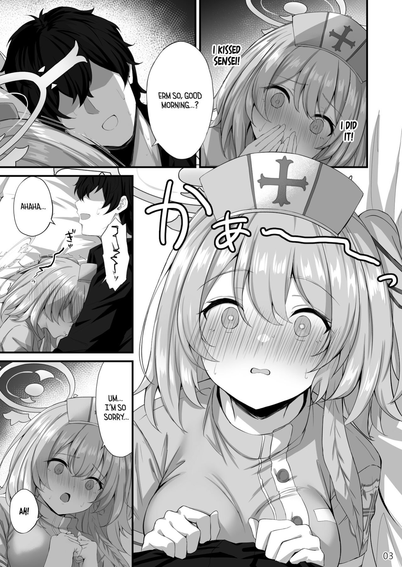 [NNL (Mary-san)] Sensei, Okagen Dou desu ka? | Sensei, how are you holding up? (Blue Archive) [Tea Party Scans]